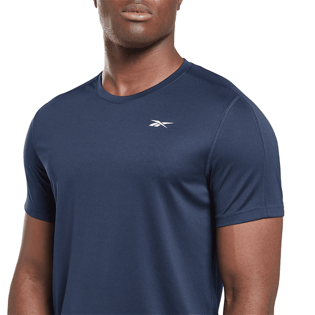 Polera Hombre Azul Reebok 100057847           