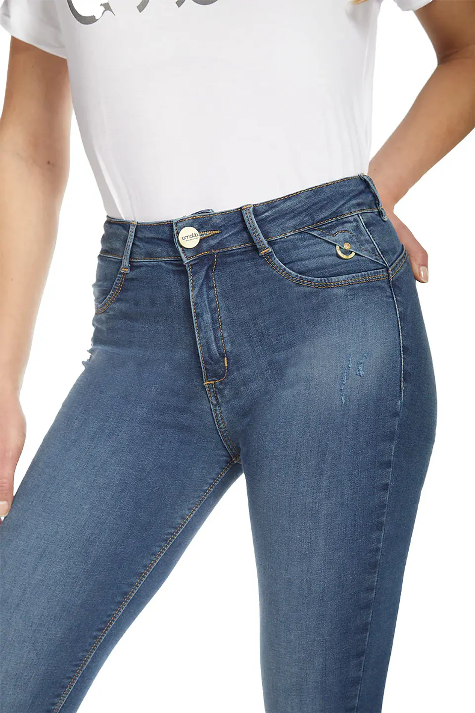Jeans Mujer Azul Amalia 4007                 2