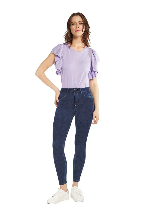Jeans Mujer Azul Amalia 4424                
