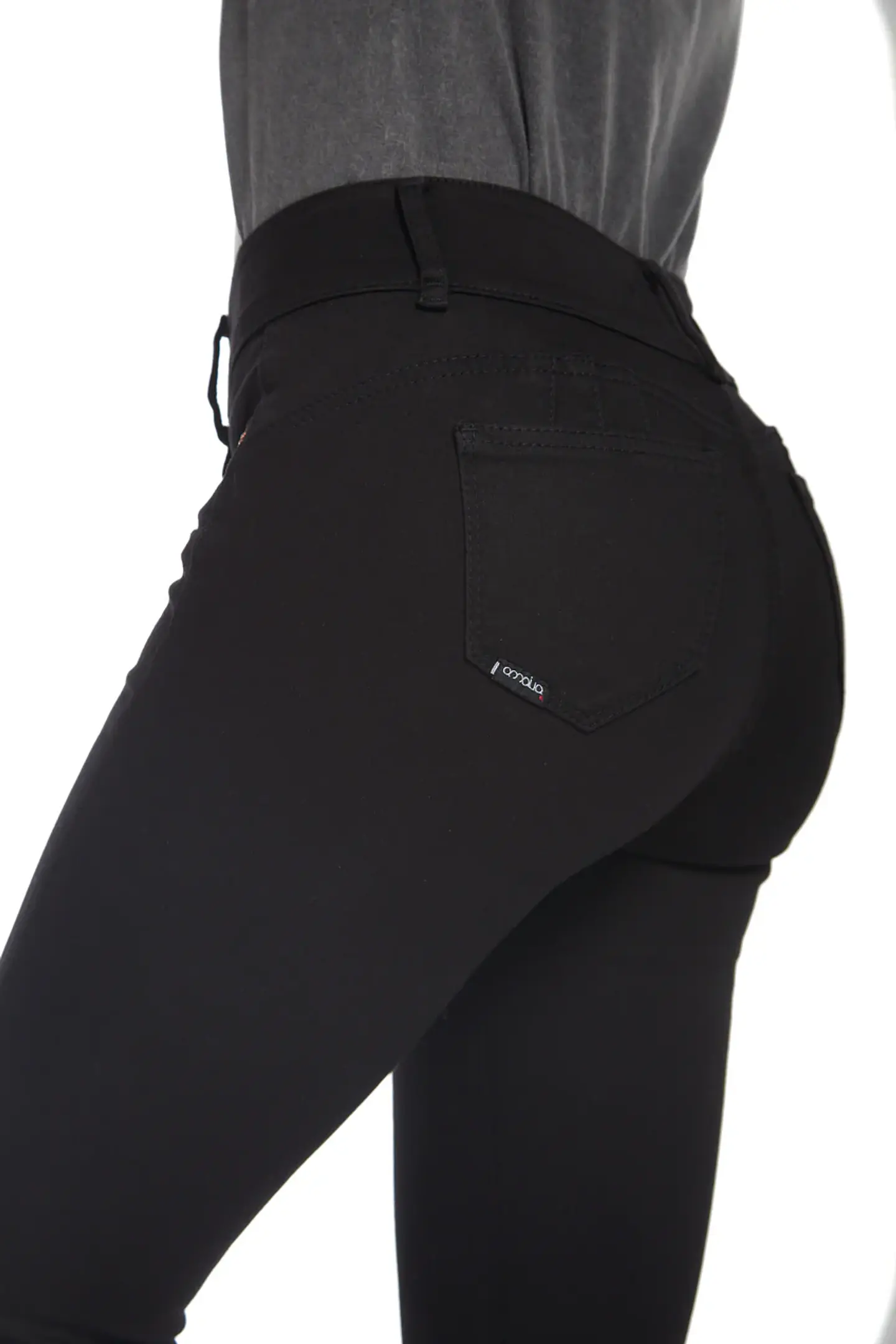 Jeans Mujer Negro Amalia 4559                 3