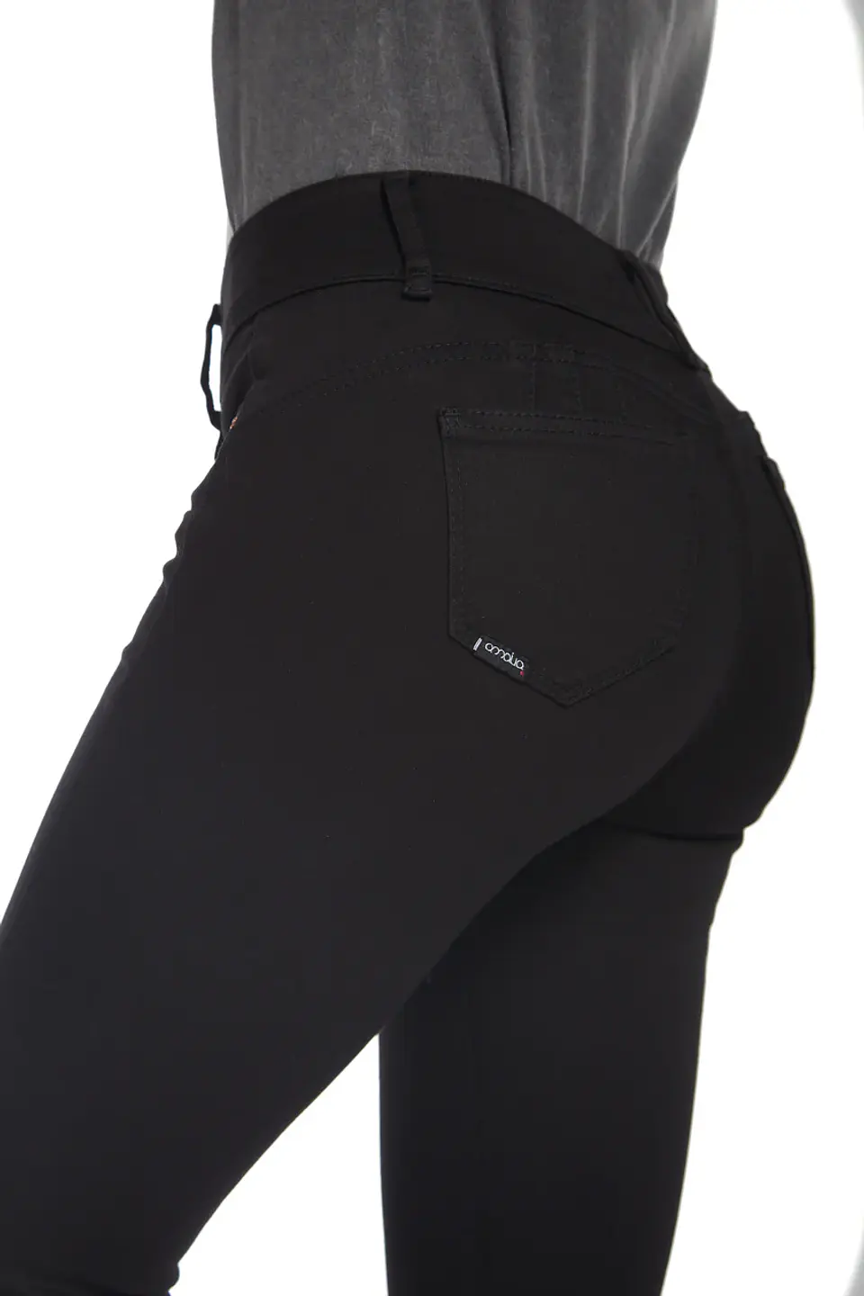 Jeans Mujer Negro Amalia 4559                 3