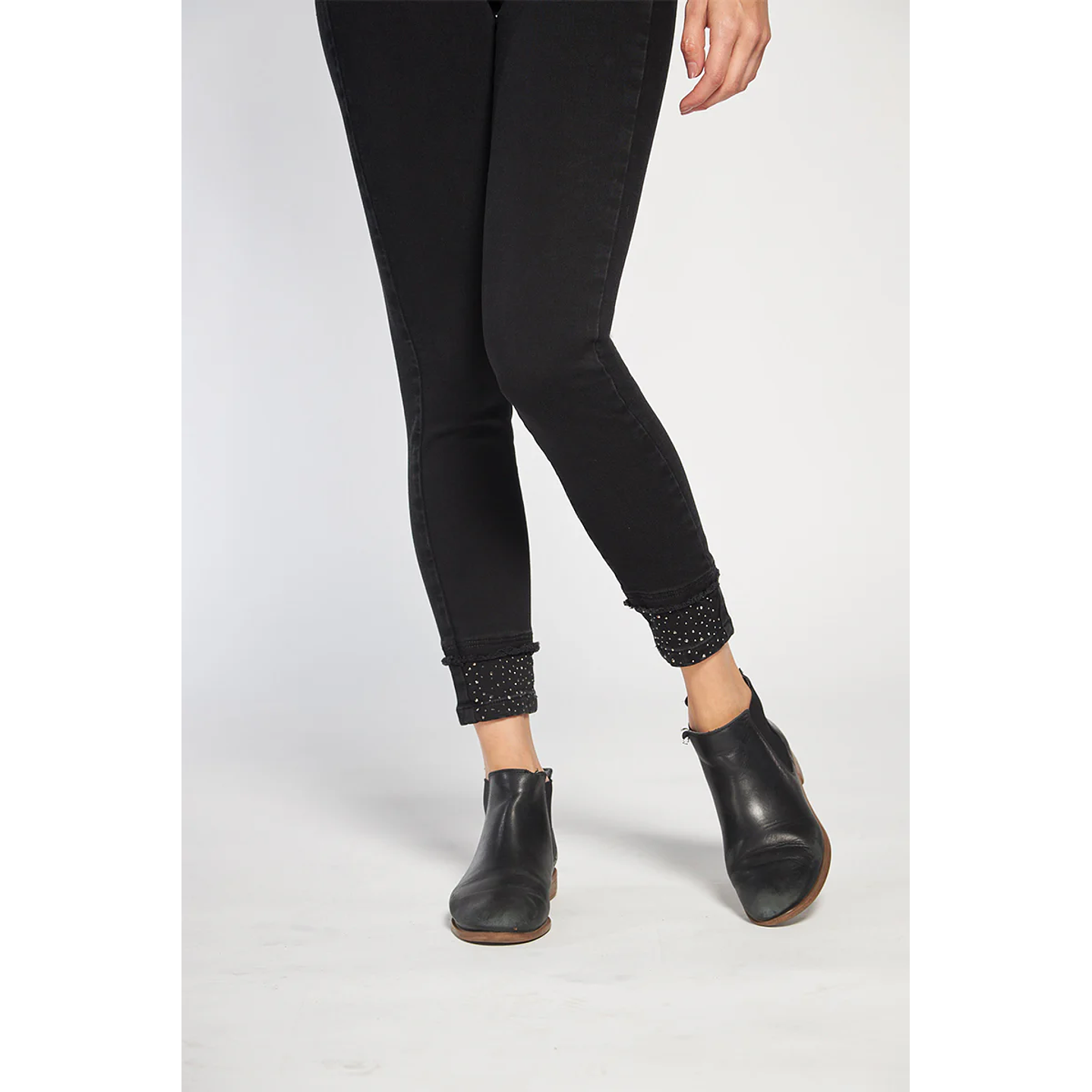 Jeans Mujer Negro Amalia 4716                 2