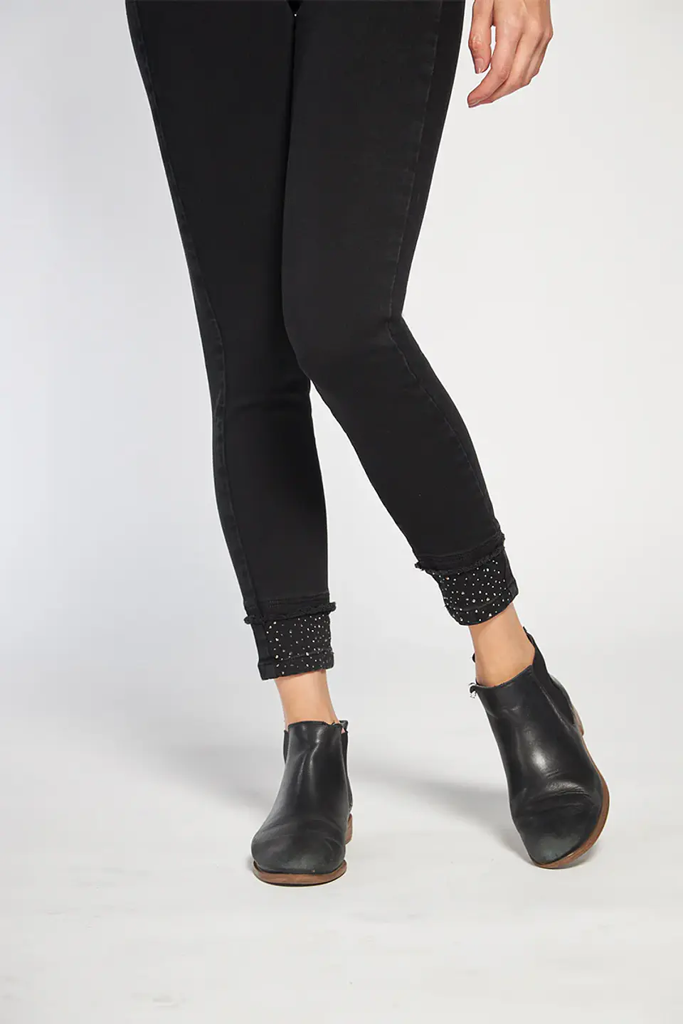 Jeans Mujer Negro Amalia 4716                 2