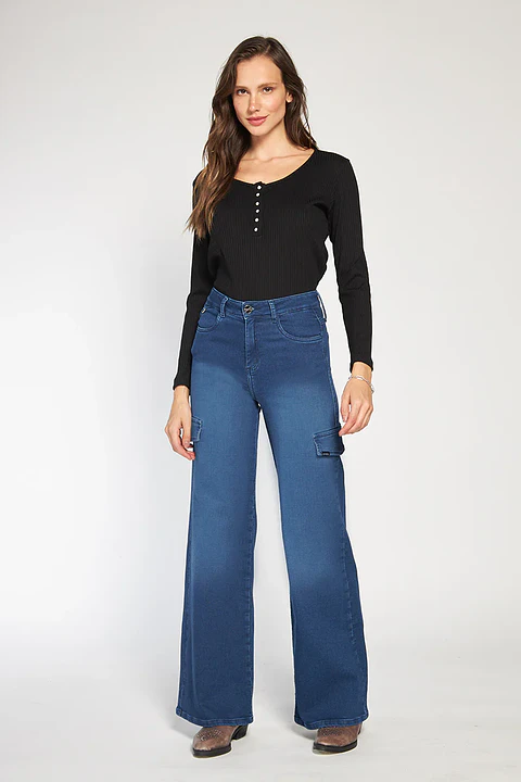 Jeans Mujer Azul Amalia 4723                