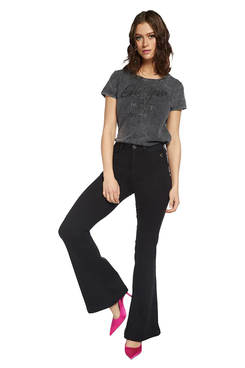 Jeans Mujer Negro Amalia 4906                 1