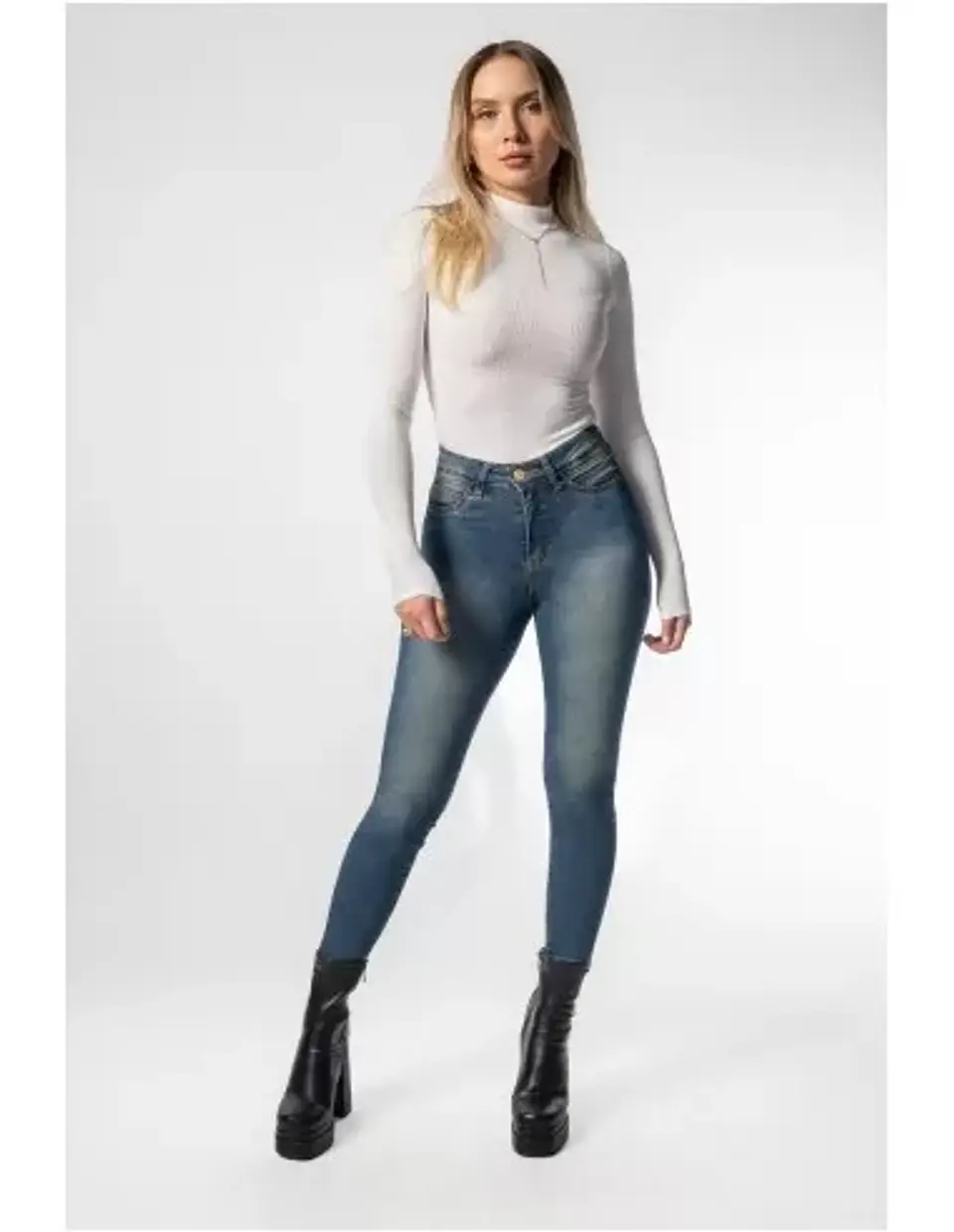Jeans Mujer Azul Mohicano 3623                 1