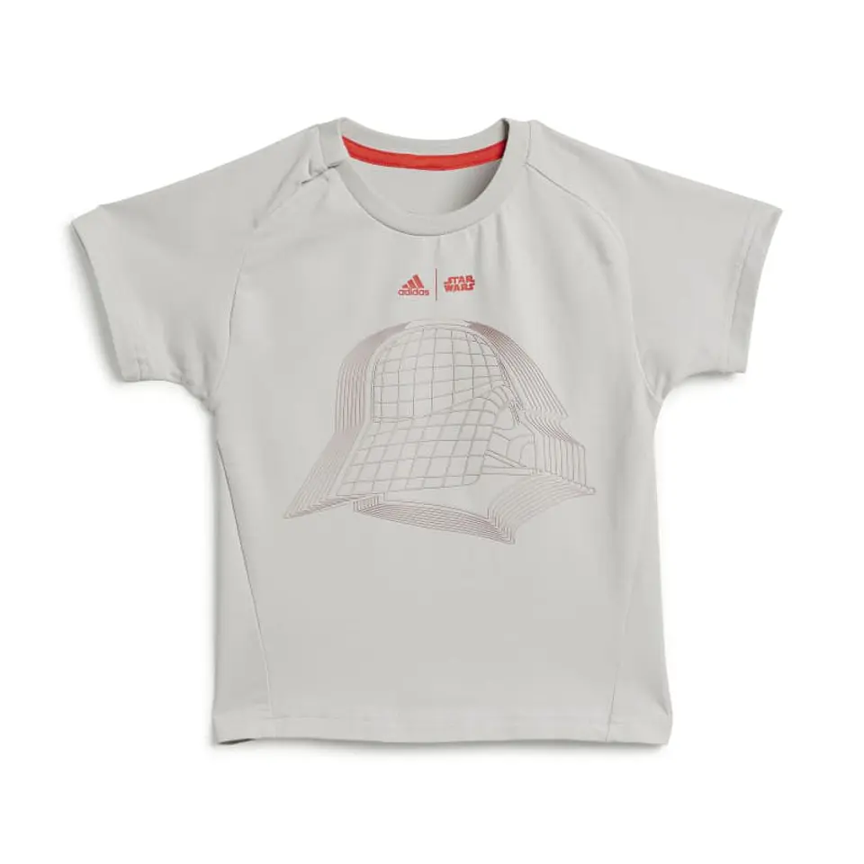Conjunto Bebé/RN Gris Adidas IV9629               7
