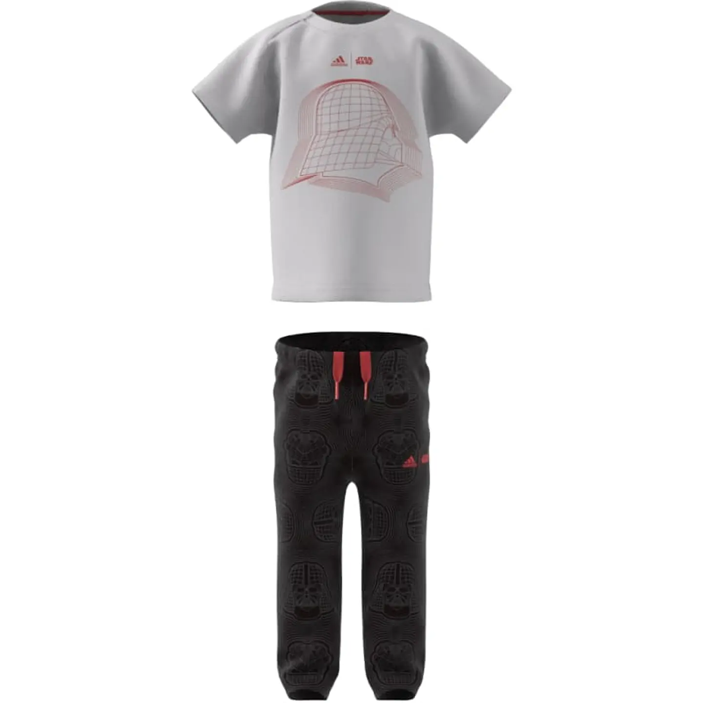 Conjunto Bebé/RN Gris Adidas IV9629               8
