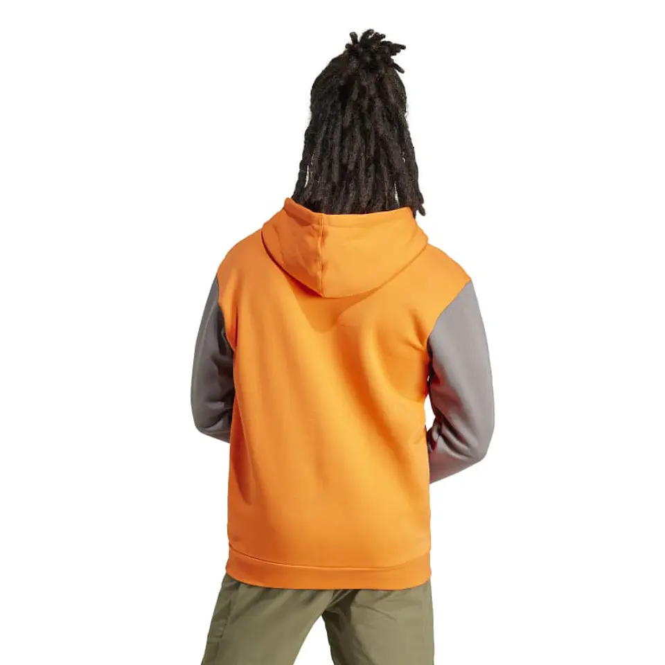 Polerón Hombre Naranjo Adidas IX7718               2