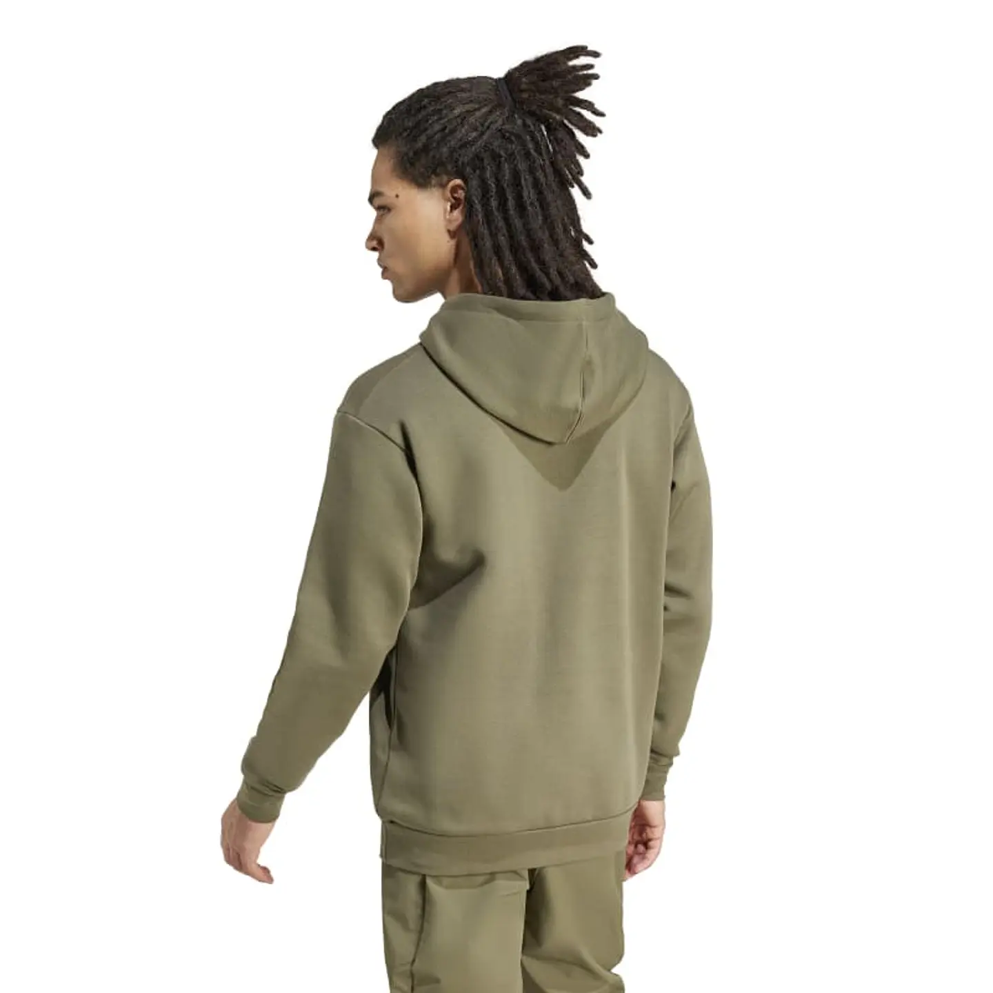 Polerón Hombre Verde Adidas IX7724               2