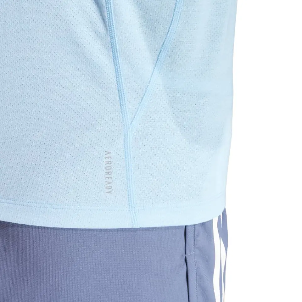 Polera Mujer Azul Adidas IK5020 4