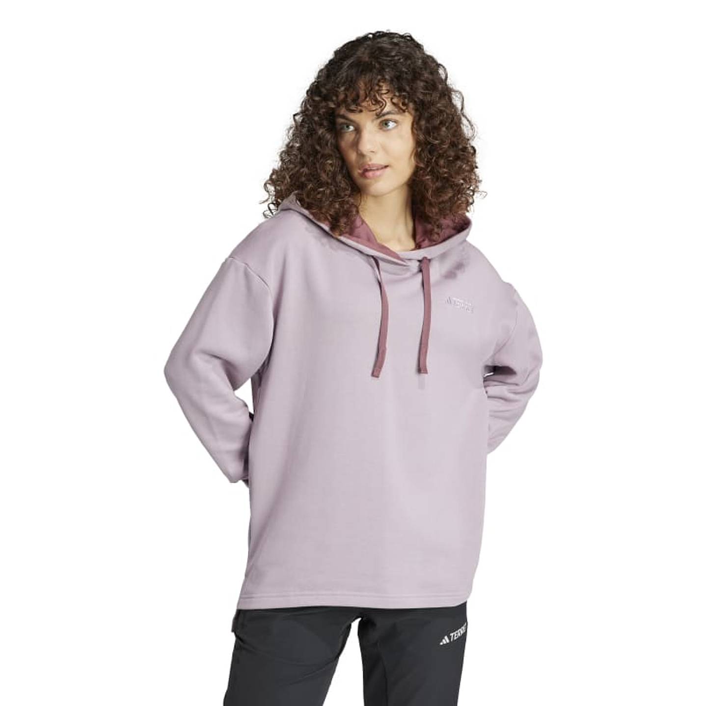 Polerón Mujer Lila Adidas IN4712 1