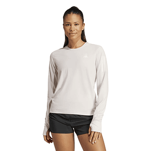 Polera Mujer Beige Adidas IN8333