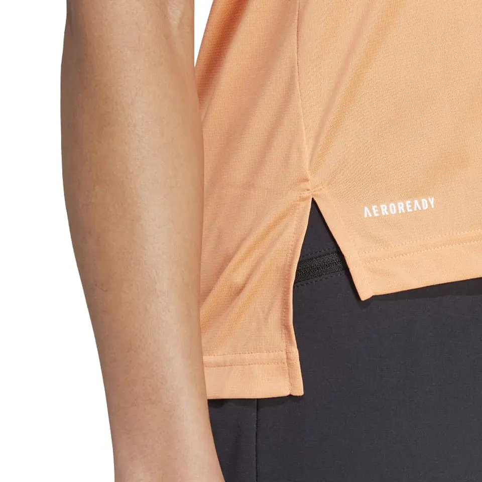 Polera Mujer Naranja Adidas IP4791 4