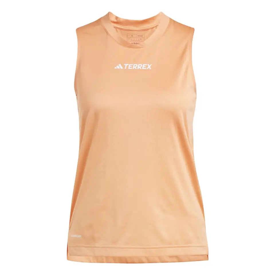 Polera Mujer Naranja Adidas IP4791 5