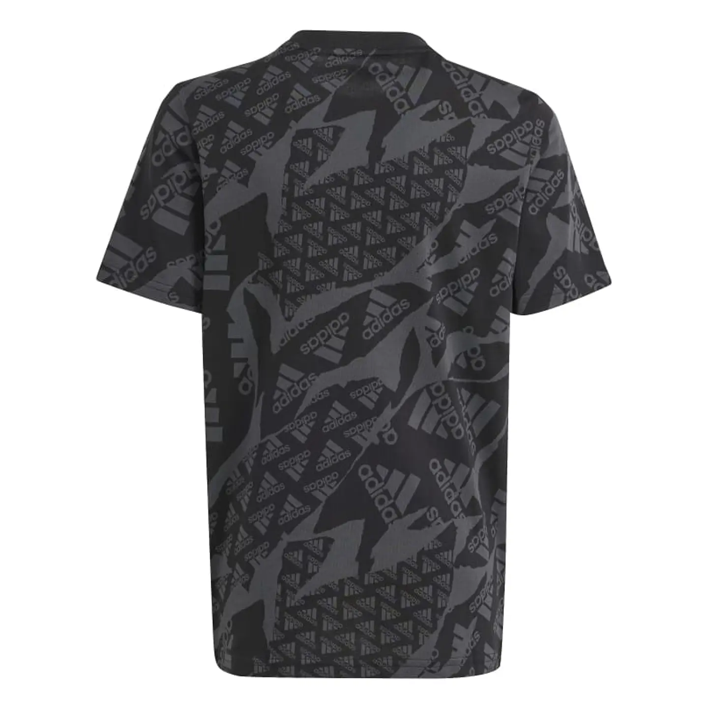 Polera Juvenil Negra Adidas IQ4108 2