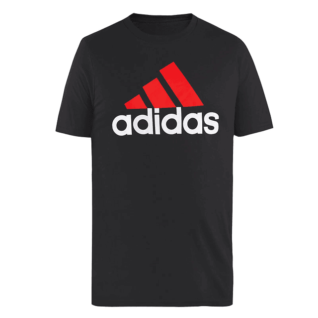 Polera Hombre Negra Adidas IX0108