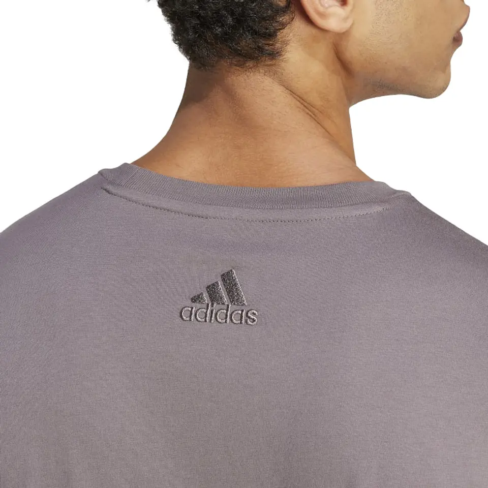 Polera Hombre Gris Adidas IR8304 4
