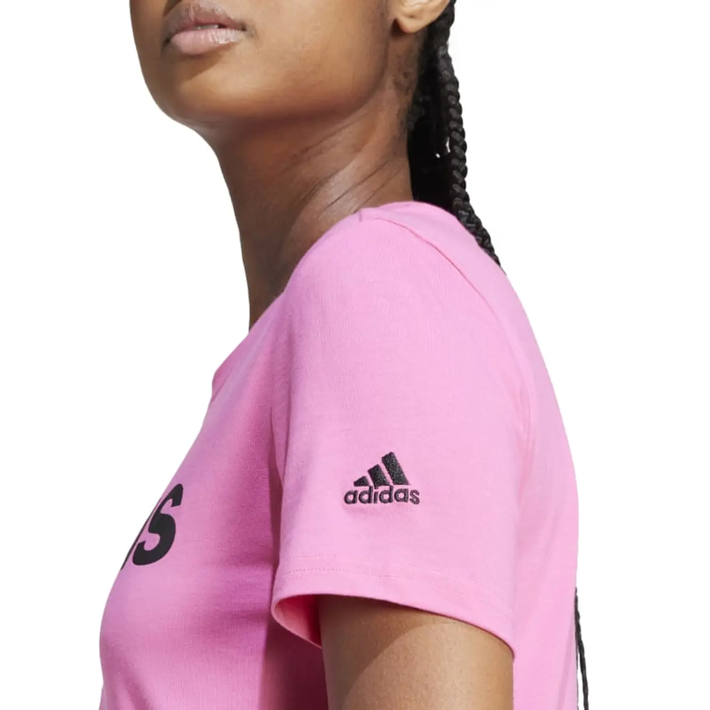 Polera Mujer Rosada Adidas IS2102 4