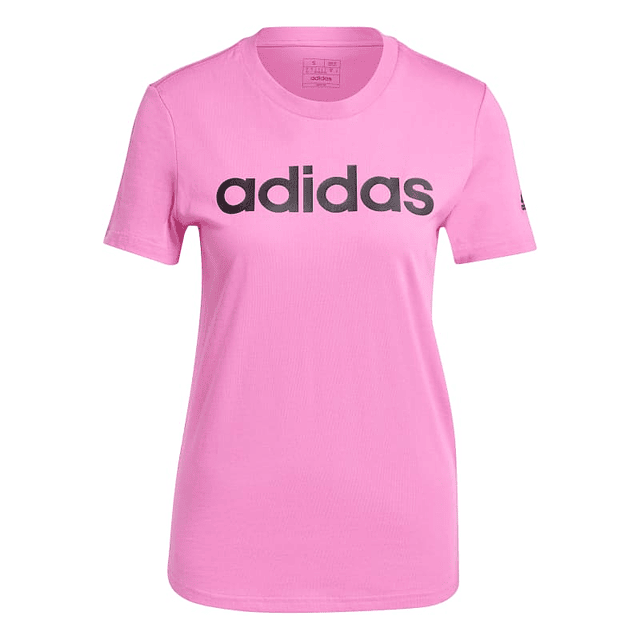 Polera Mujer Rosada Adidas IS2102