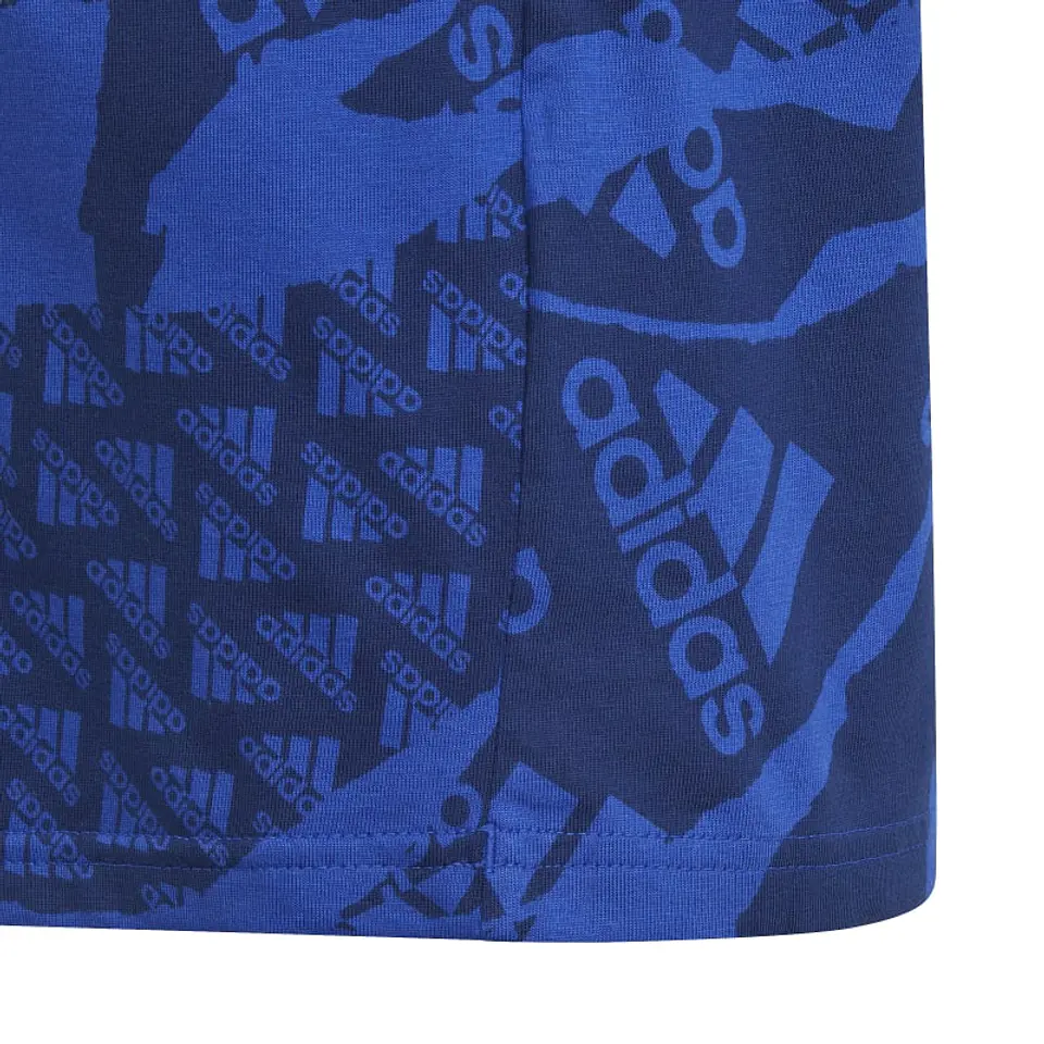 Polera Niño/a Azul Adidas IS2561 3