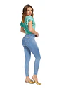 Jeans Mujer Celeste Amalia 4025 - Miniatura 2