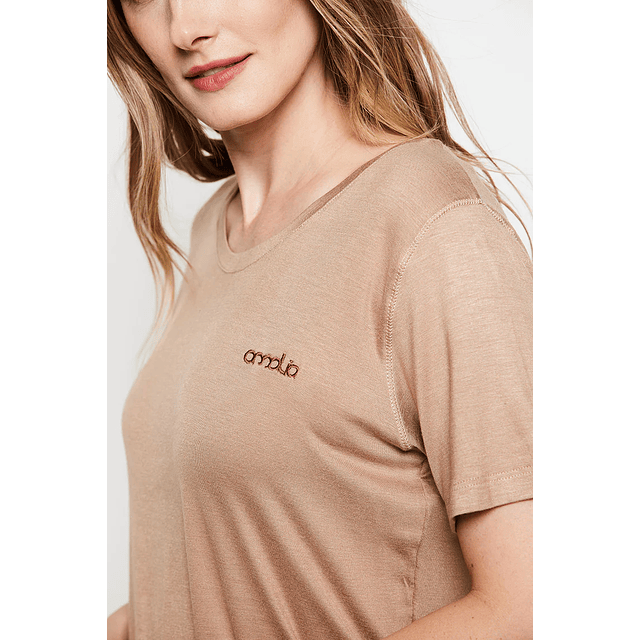 Polera Mujer Beige Amalia 4354