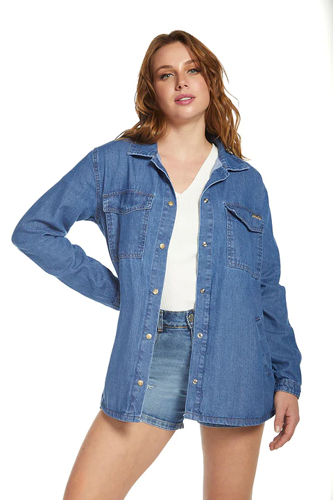 Chaqueta Mujer Azul Amalia 4490