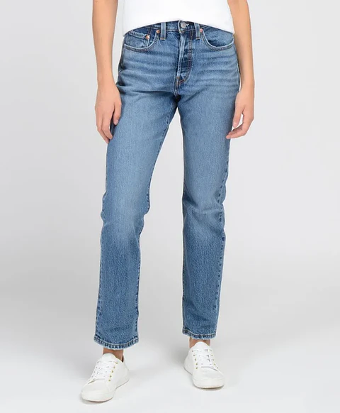 Jeans Mujer Azul Levis 12501-0396