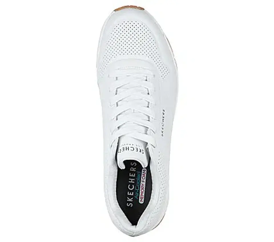Zapatilla Hombre Blanca Skechers 52458WHT 4