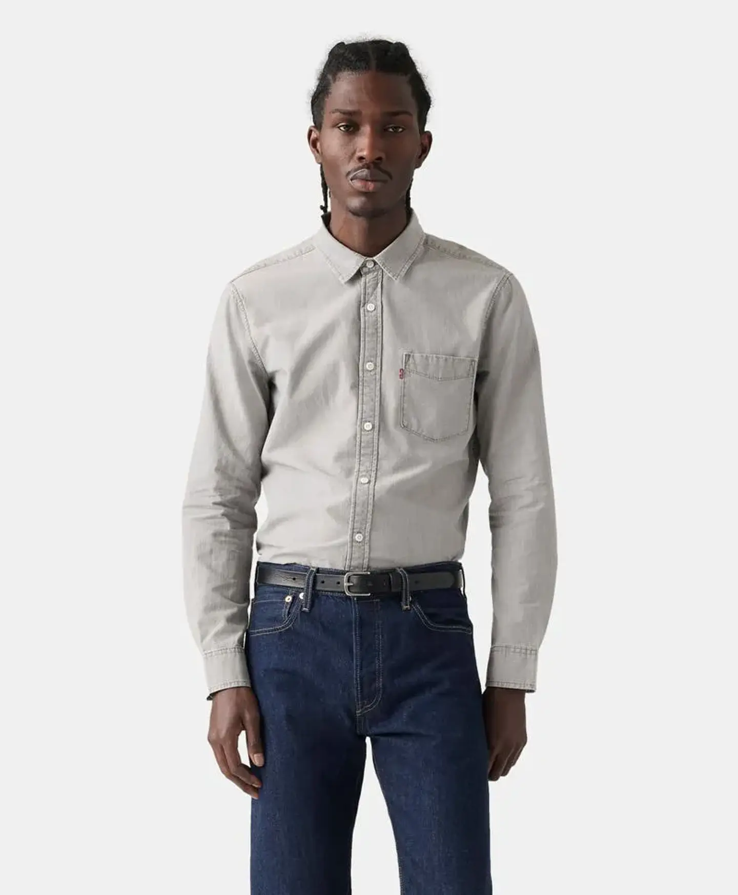 Camisa Hombre Gris Levis 85748-0271 1