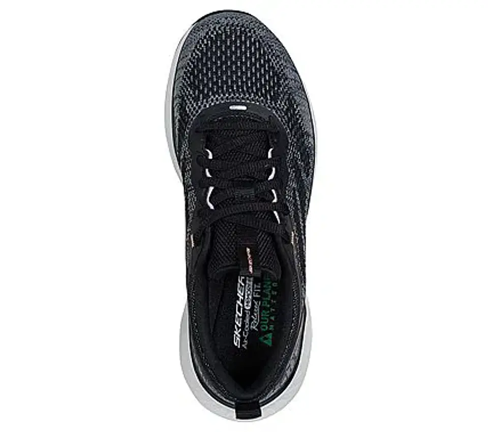Zapatilla Mujer Negra Skechers 150471BKLV 4