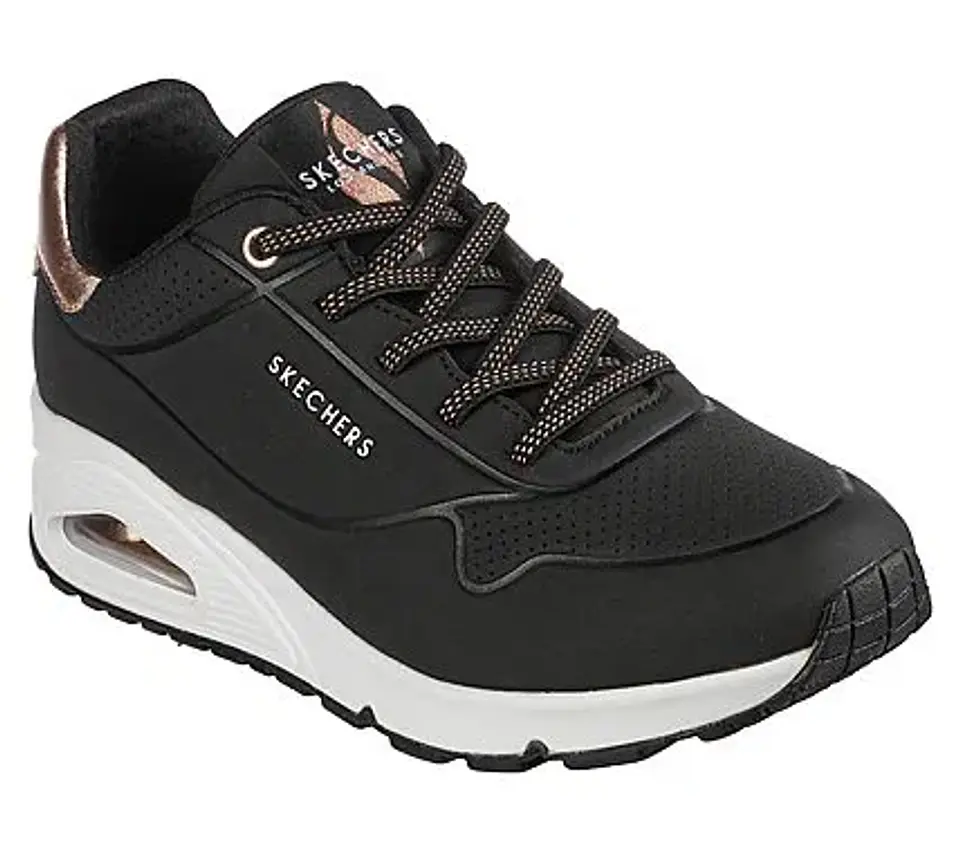 Zapatilla Mujer Negra Skechers 155196BLK 1
