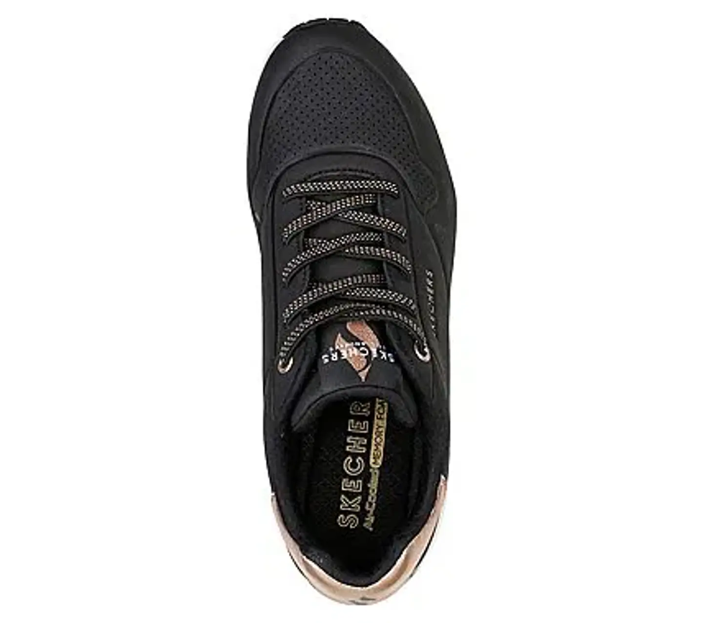 Zapatilla Mujer Negra Skechers 155196BLK 4