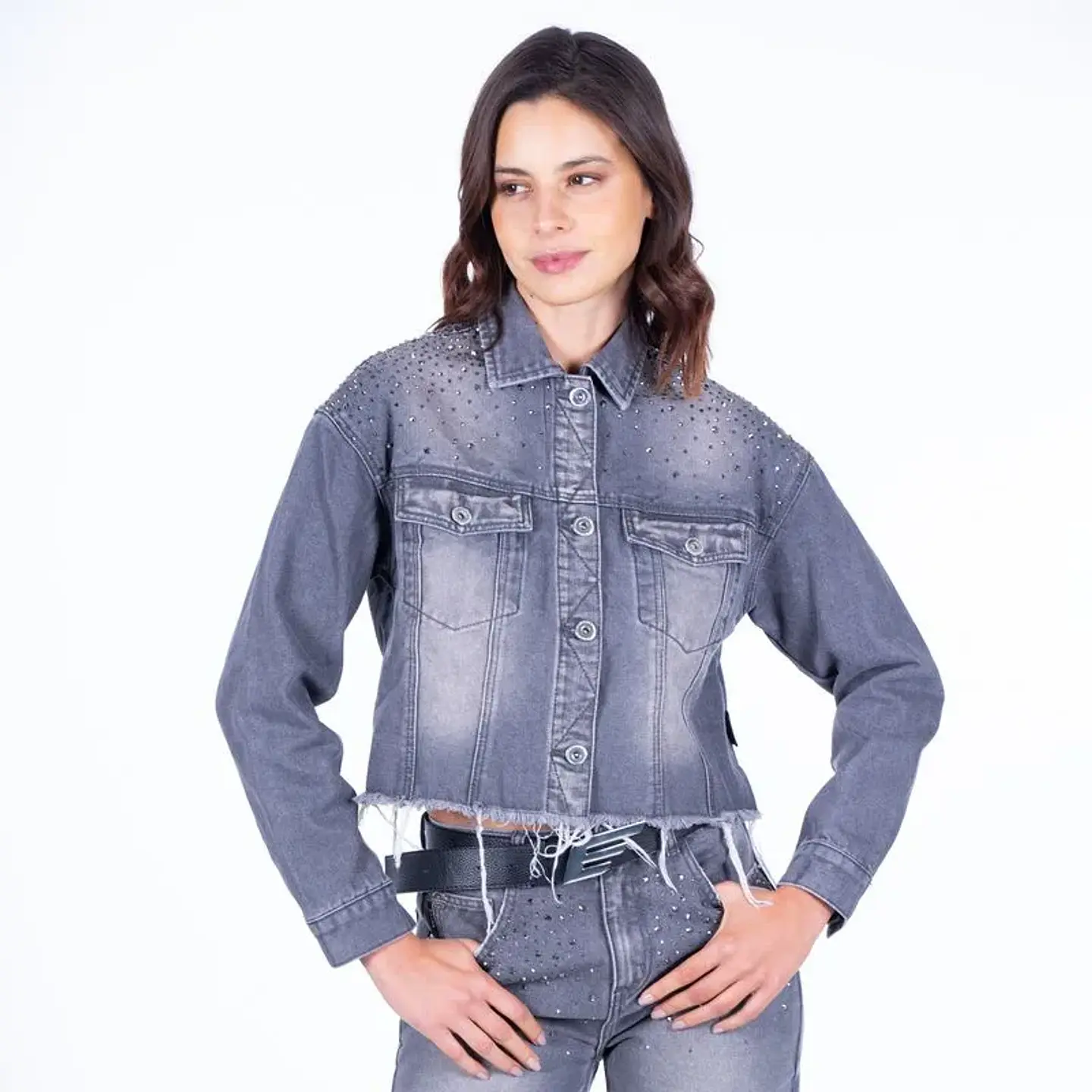Chaqueta Mujer Gris Ellus IF075022 1