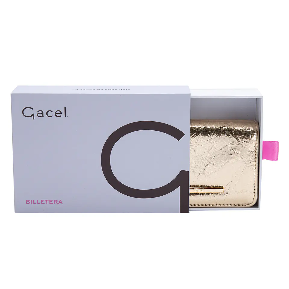Billetera Dorada Gacel BIL0390 4