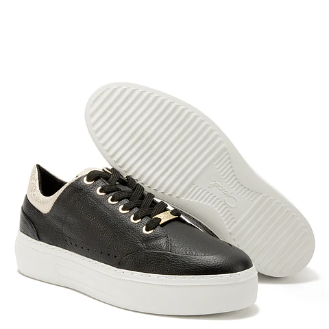 Zapatilla Mujer Negra Gacel 659810