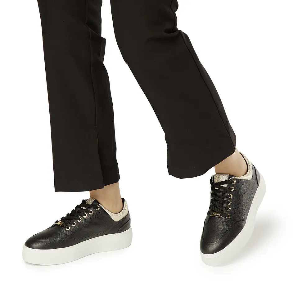 Zapatilla Mujer Negra Gacel 659810 4