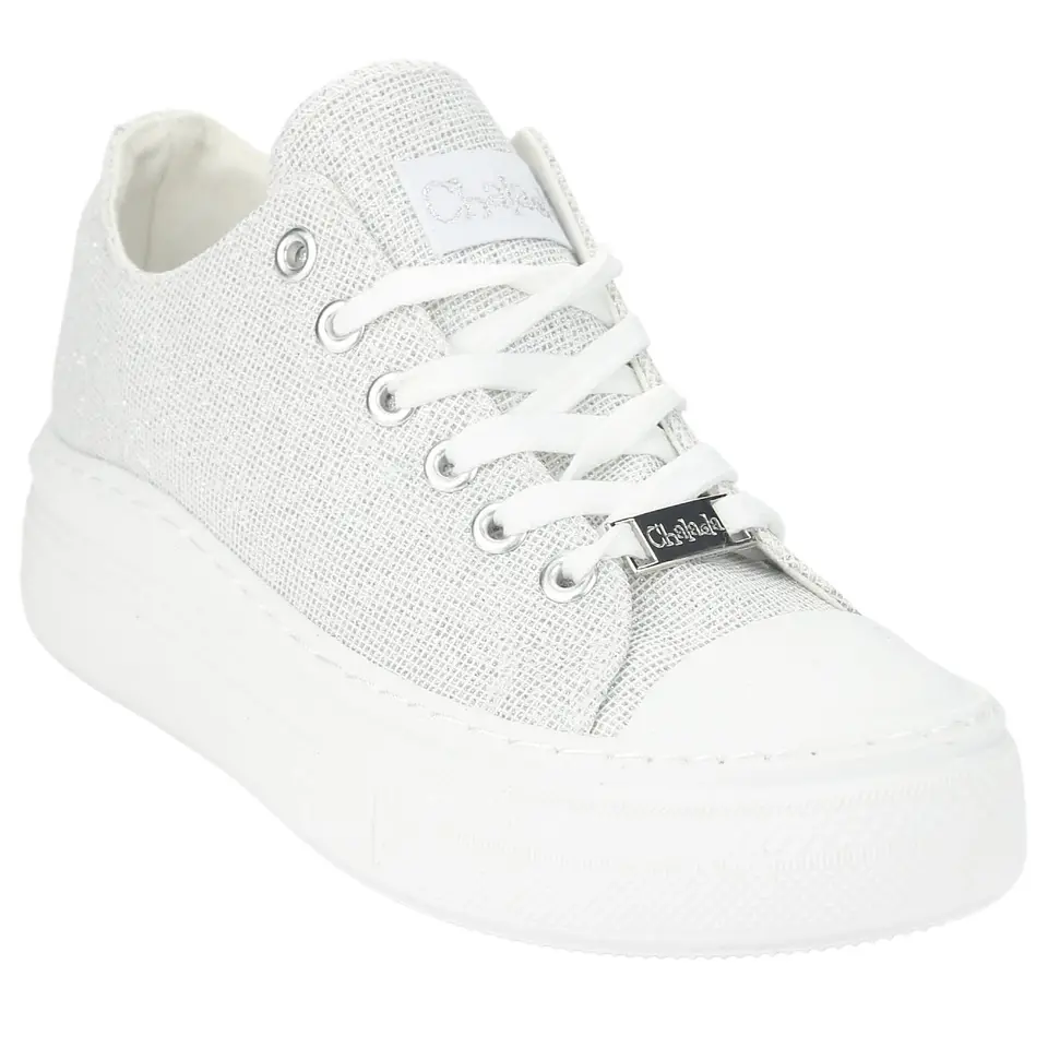 Zapatilla Mujer Plateada Chalada 23-CLU-11SI 1