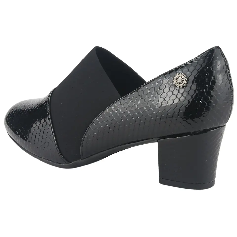 Zapato Mujer Negro Chalada 12-FLEXI-42BK 2