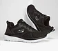 Zapatilla Mujer Negra Skechers 12607BKW - Miniatura 1