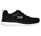 Zapatilla Mujer Negra Skechers 12607BKW - Miniatura 2