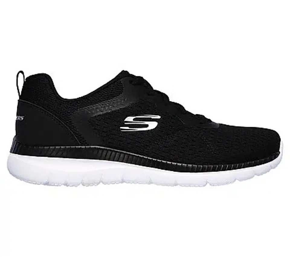 Zapatilla Mujer Negra Skechers 12607BKW 2