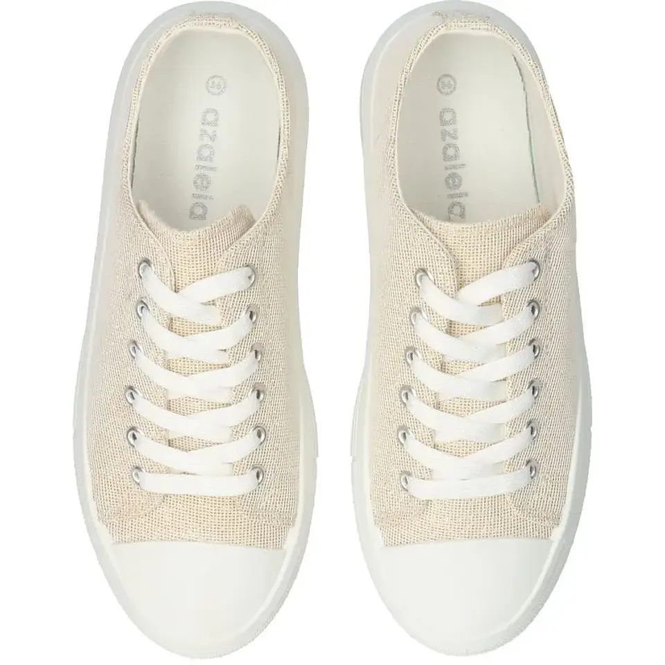 Zapatilla Mujer Dorada Azaleia LONAGO 2