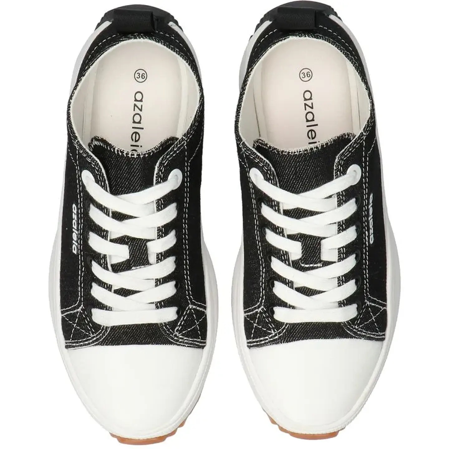 Zapatilla Mujer Negra Azaleia ANJELICABK 2