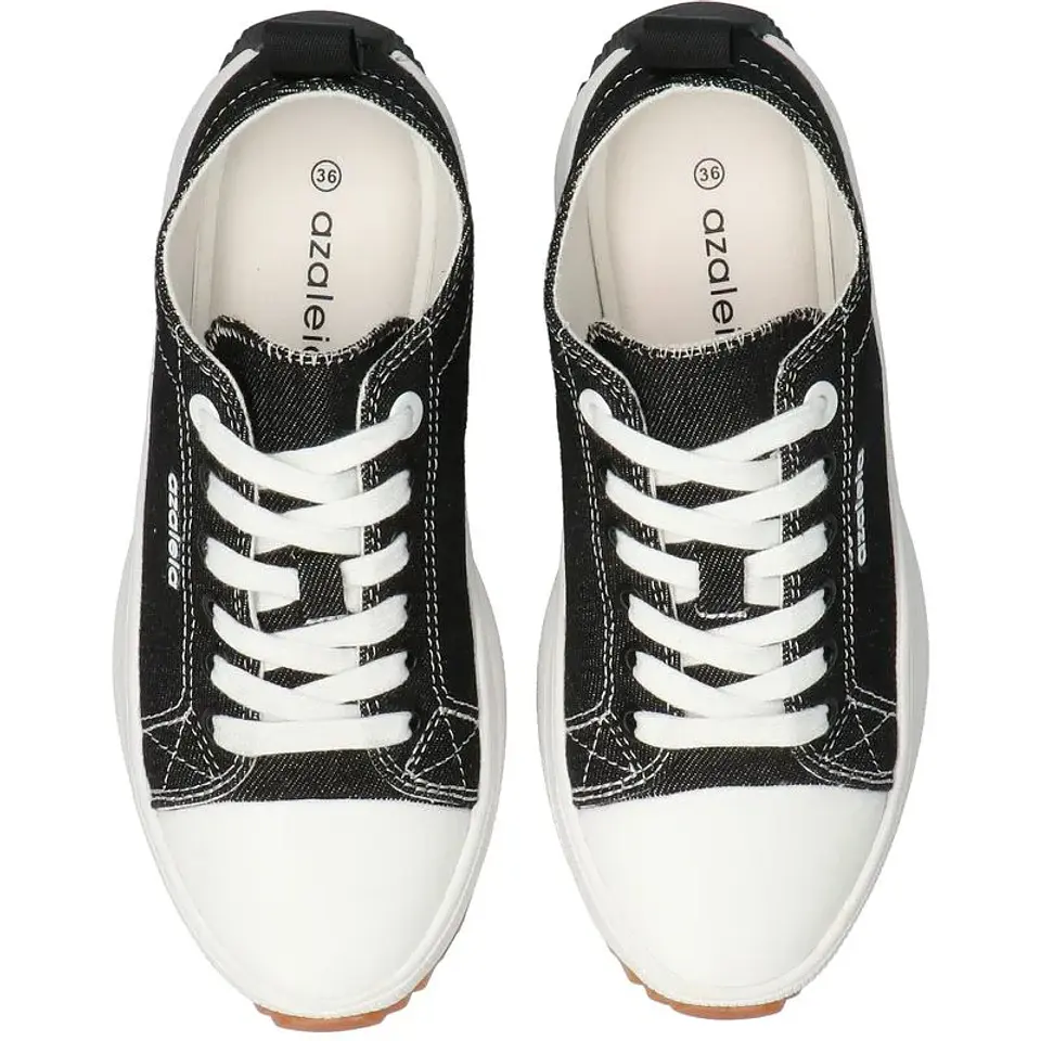 Zapatilla Mujer Negra Azaleia ANJELICABK 2