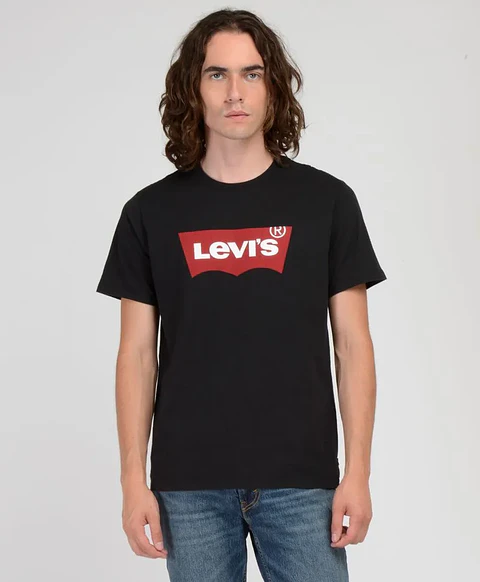 Polera Hombre Negra Levis 17783-0137
