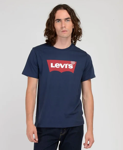 Polera Hombre Azul Levis 17783-0139