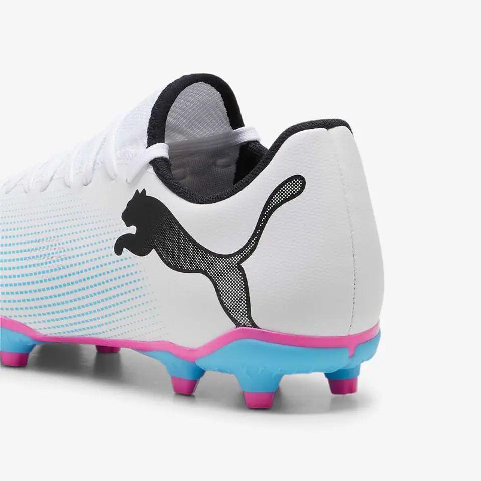 Zapato de Fútbol Hombre Blanco Puma 10772301 4