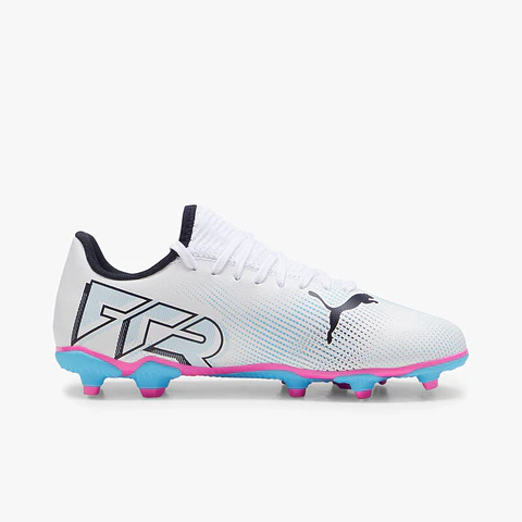Zapato de Fútbol Juvenil Blanco Puma 10773401